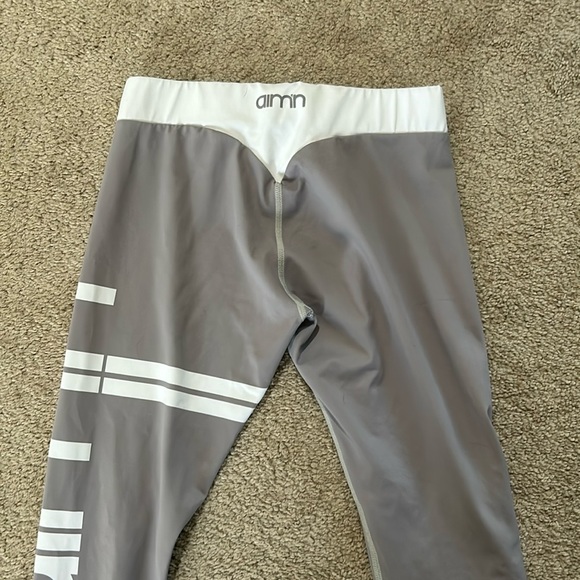Barely worn Aim’n gray workout leggings! - Picture 3 of 4